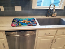 Load image into Gallery viewer, Turtle and Reefs Dish Drying Mat