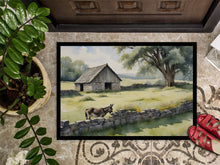 Load image into Gallery viewer, Donkey by the Stone Wall Doormat-24x36 Indoor / Outdoor Rug | Made in USA