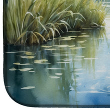 Load image into Gallery viewer, Ducks by the Pond Dish Drying Mat