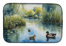 Load image into Gallery viewer, Ducks by the Pond Dish Drying Mat