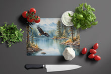Load image into Gallery viewer, Eagle in Flight Glass Cutting Boards – Durable, Decorative Kitchen Art