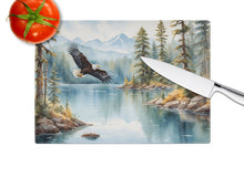 Load image into Gallery viewer, Eagle in Flight Glass Cutting Boards – Durable, Decorative Kitchen Art