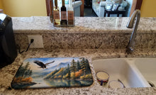 Load image into Gallery viewer, Eagle in Flight Dish Drying Mat