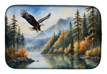 Load image into Gallery viewer, Eagle in Flight Dish Drying Mat