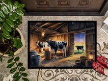 Load image into Gallery viewer, Cows Evening Milking Time Doormat-24x36 Indoor / Outdoor Rug | Made in USA