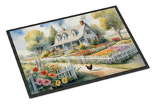 Load image into Gallery viewer, Chicken Farmhouse Garden Doormat