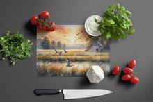 Load image into Gallery viewer, Geese in Flight Glass Cutting Boards – Durable, Decorative Kitchen Art