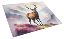 Load image into Gallery viewer, Highland Red Deer Glass Cutting Boards – Durable, Decorative Kitchen Art