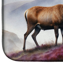Load image into Gallery viewer, Highland Red Deer Dish Drying Mat
