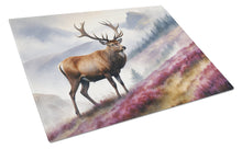 Load image into Gallery viewer, Highland Red Deer Glass Cutting Boards – Durable, Decorative Kitchen Art