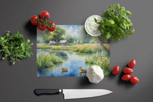 Load image into Gallery viewer, Mother Duck Glass Cutting Boards – Durable, Decorative Kitchen Art