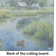 Load image into Gallery viewer, Mother Duck Glass Cutting Boards – Durable, Decorative Kitchen Art