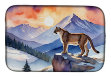 Load image into Gallery viewer, Mountain Majesty Lion Dish Drying Mat