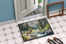 Load image into Gallery viewer, Mountain Stream Elk Doormat-24x36 Indoor / Outdoor Rug | Made in USA