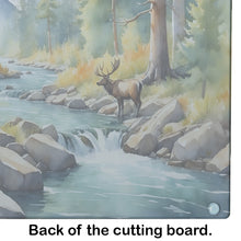 Load image into Gallery viewer, Mountain Stream Glass Cutting Boards – Durable, Decorative Kitchen Art