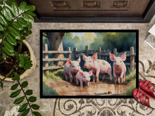 Load image into Gallery viewer, Piglets in the Mud Doormat-24x36 Indoor / Outdoor Rug | Made in USA