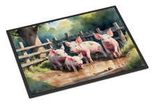Load image into Gallery viewer, Piglets in the Mud Doormat-24x36 Indoor / Outdoor Rug | Made in USA