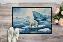 Load image into Gallery viewer, Polar Bear on the Ice Doormat
