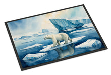 Load image into Gallery viewer, Polar Bear on the Ice Doormat