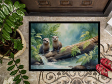 Load image into Gallery viewer, River Otters at Play Doormat