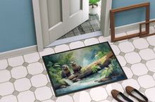 Load image into Gallery viewer, River Otters at Play Doormat