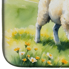 Load image into Gallery viewer, Springtime Lambs Dish Drying Mat
