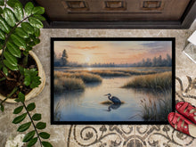 Load image into Gallery viewer, Wetland Wonders Blue Heron Doormat