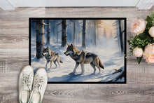 Load image into Gallery viewer, Winter Wolves Doormat-24x36 Indoor / Outdoor Rug | Made in USA