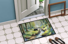 Load image into Gallery viewer, Woodland Spring Badgers Doormat-24x36 Indoor / Outdoor Rug | Made in USA