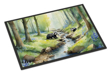 Load image into Gallery viewer, Woodland Spring Badgers Doormat