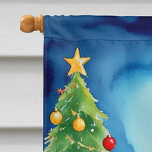 Load image into Gallery viewer, Afghan Hound Christmas Reindeer House Flag