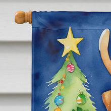 Load image into Gallery viewer, Airedale Terrier Christmas Reindeer House Flag