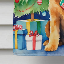 Load image into Gallery viewer, Airedale Terrier Christmas Reindeer House Flag