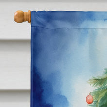 Load image into Gallery viewer, Beagle Christmas Reindeer House Flag