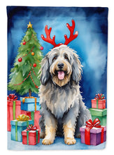 Load image into Gallery viewer, Bergamasco Christmas Reindeer House Flag