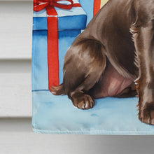 Load image into Gallery viewer, Boykin Spaniel Christmas Reindeer House Flag