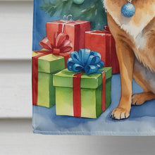 Load image into Gallery viewer, Finnish Spitz Christmas Reindeer House Flag