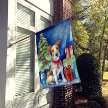 Load image into Gallery viewer, Fox Terrier Christmas Reindeer House Flag