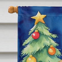 Load image into Gallery viewer, Fox Terrier Christmas Reindeer House Flag