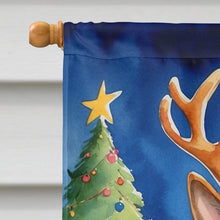 Load image into Gallery viewer, German Shepherd Christmas Reindeer House Flag