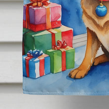 Load image into Gallery viewer, German Shepherd Christmas Reindeer House Flag