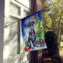 Load image into Gallery viewer, Giant Schnauzer Pointer Christmas Reindeer House Flag