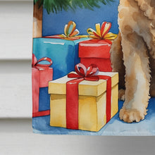 Load image into Gallery viewer, Goldendoodle Christmas Reindeer House Flag