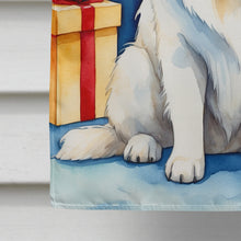 Load image into Gallery viewer, Great Pyrenees Christmas Reindeer House Flag