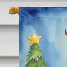 Load image into Gallery viewer, Greater Swiss Mountain Dog Christmas Reindeer House Flag