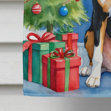 Load image into Gallery viewer, Greater Swiss Mountain Dog Christmas Reindeer House Flag