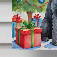 Load image into Gallery viewer, Kerry Blue Terrier Christmas Reindeer House Flag
