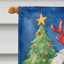 Load image into Gallery viewer, Komondor Christmas Reindeer House Flag
