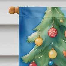 Load image into Gallery viewer, Kuvasz Christmas Reindeer House Flag