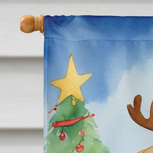 Load image into Gallery viewer, Lakeland Terrier Christmas Reindeer House Flag